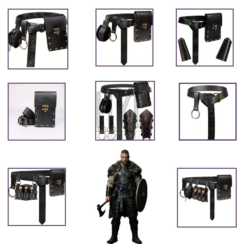Cosplay Prop - Viking Costume Accessories Set Medieval Retro
