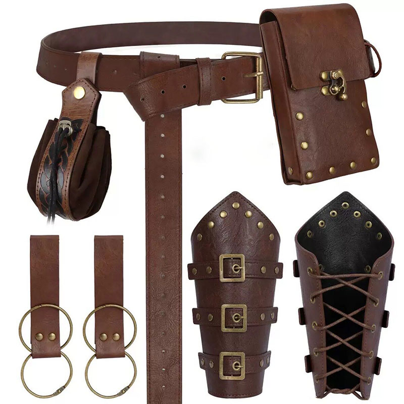 Medieval Viking Accessories Se - Cosplay Prop ulasan dan harga