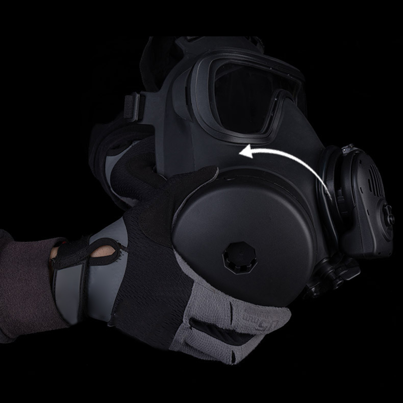 Gas Mask Filter Canister Model - Prop En Cosplay ulasan dan harga
