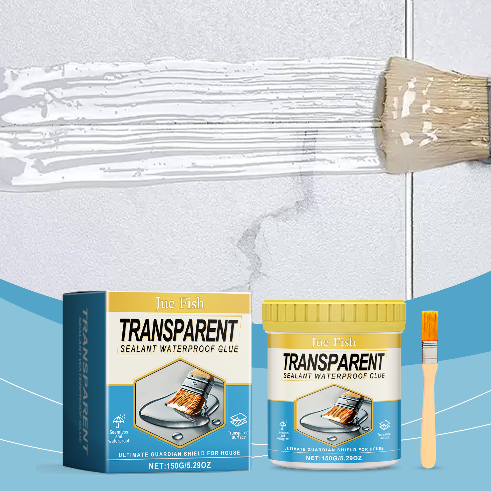 Home Transparent Waterproof Ad - Contact Cement Glue ulasan dan harga