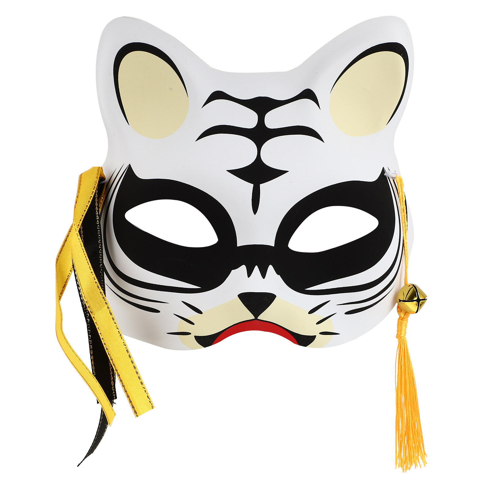 Half Face Tiger Mask Unisex Lu - Easy Cosplay Prop ulasan dan harga