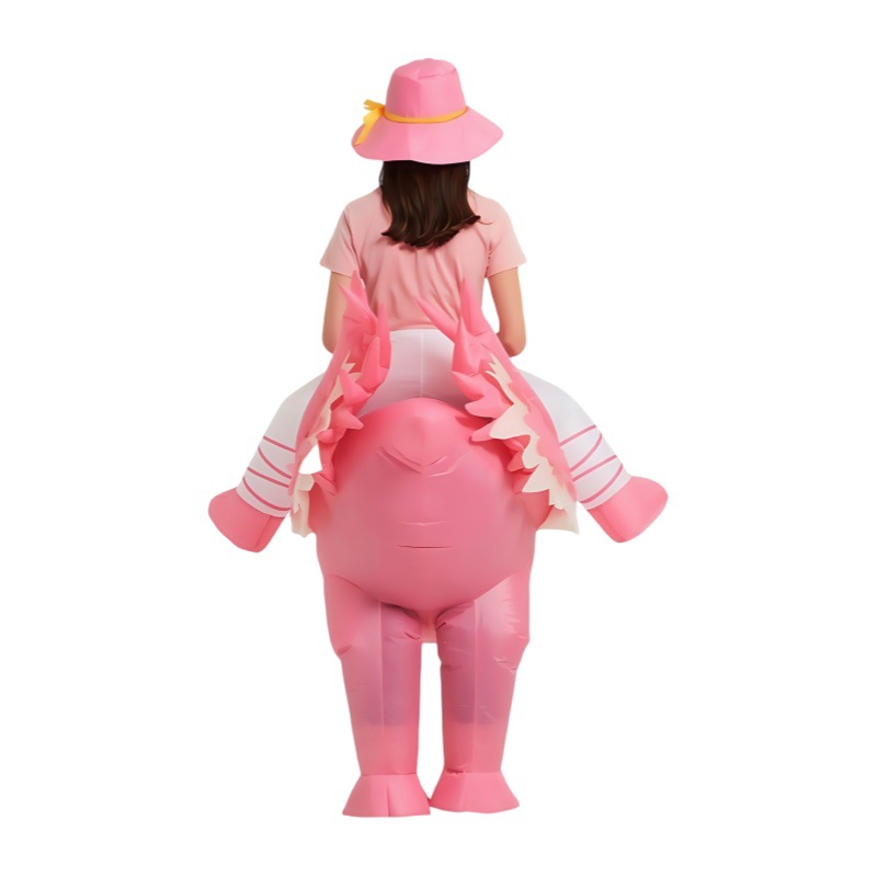 Pink Flamingo Inflatable Costu - Cosplay Prop ulasan dan harga