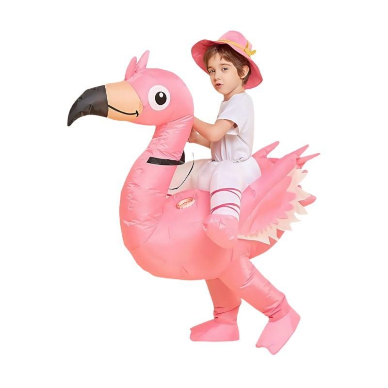 Pink Flamingo Inflatable Costu - Cosplay Prop ulasan dan harga