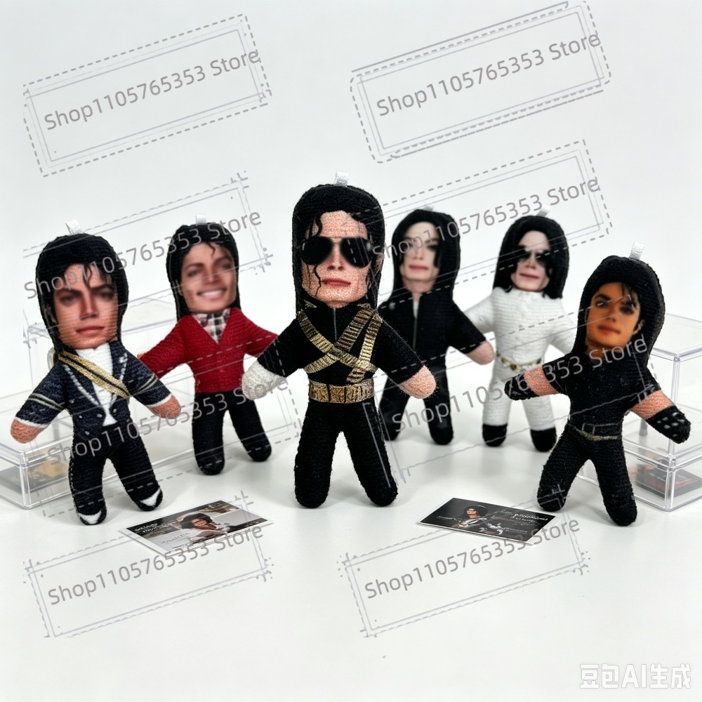 New 6 Style 10cm Michael Jacks - Cosplay Prop ulasan dan harga