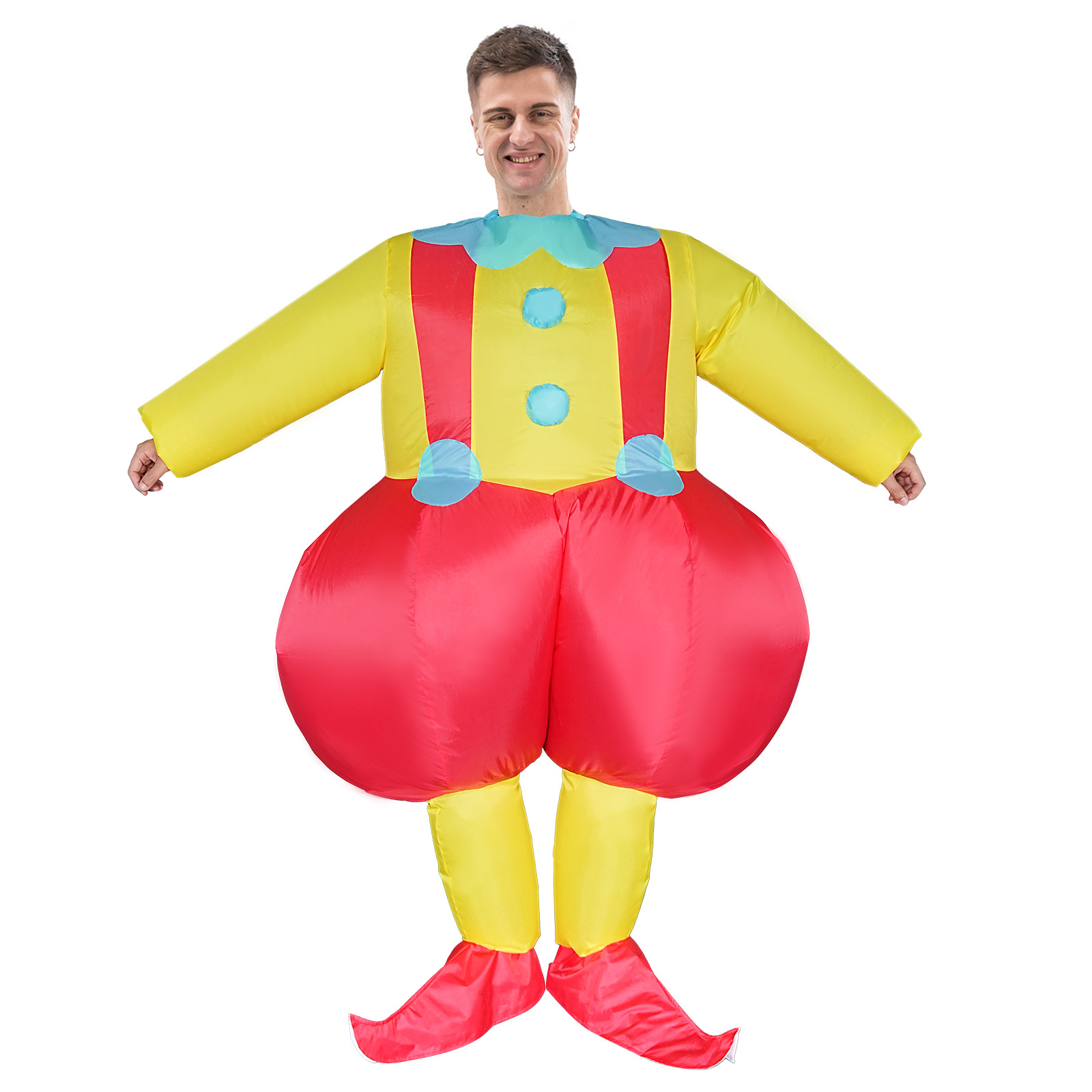 Big Bottom Clown Inflatable Co - Cosplay Prop ulasan dan harga