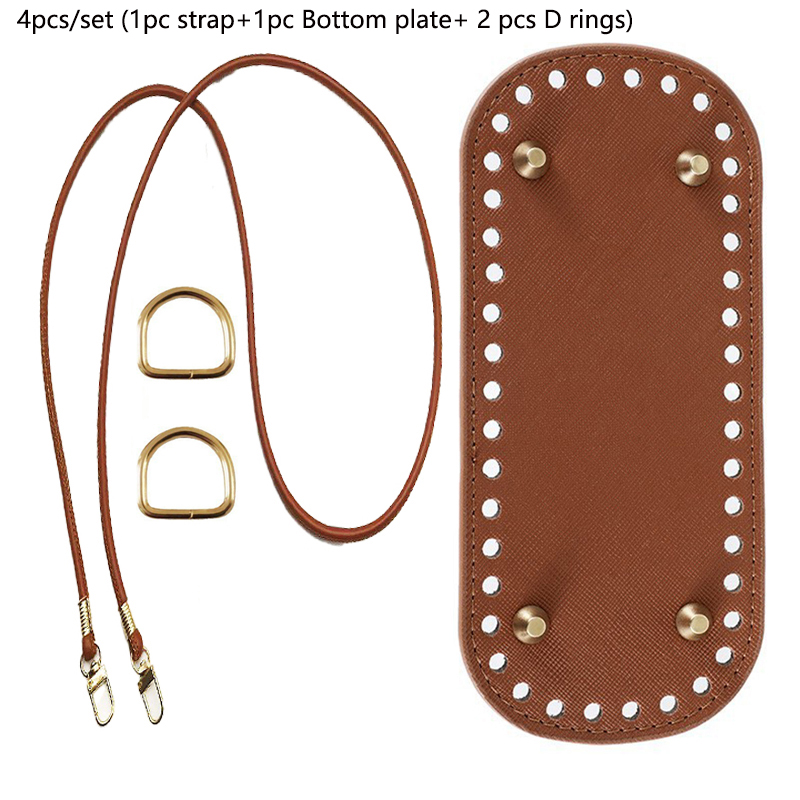 4-Piece Handmade Woven Bag Bas - D Ring Strap ulasan dan harga